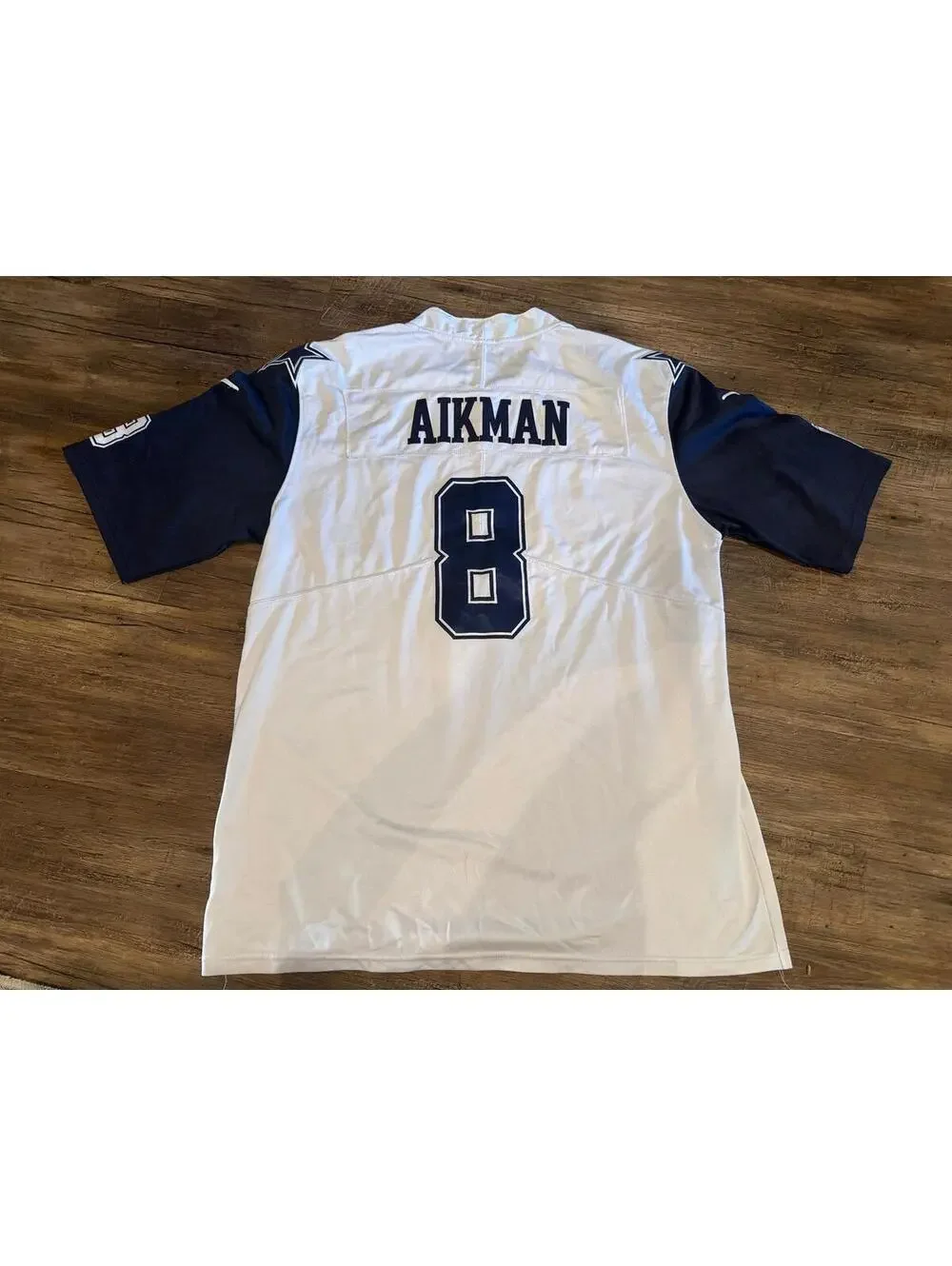 Troy Aikman Dallas Cowboys Nike White/Navy Jersey Sz XXL EUC